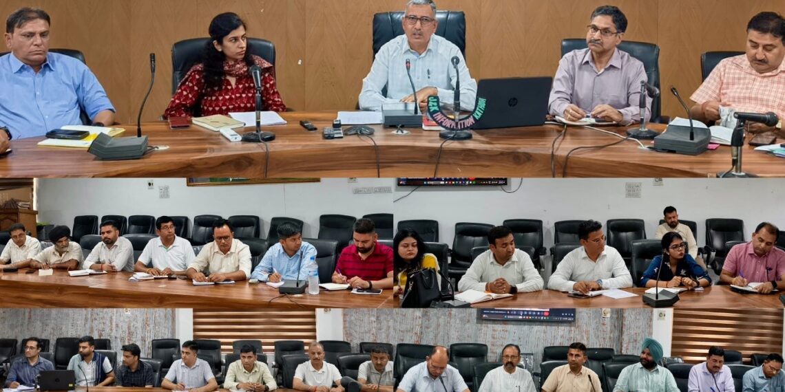 DC Kathua reviews progress of Self Enumeration & NMJKA