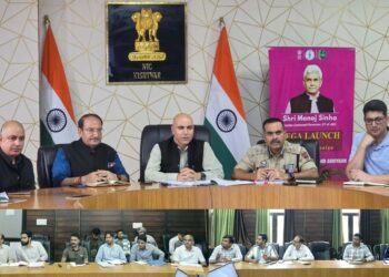 DC Kishtwar chairs joint security review meeting