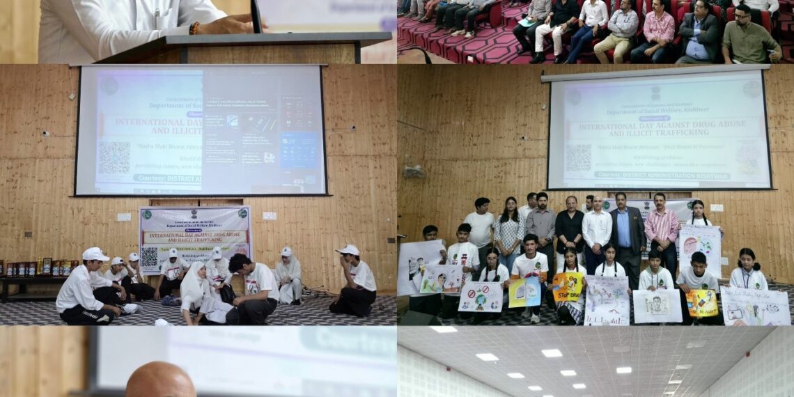 DC Kishtwar leads awareness prog on Int’l Day against Drug Abuse