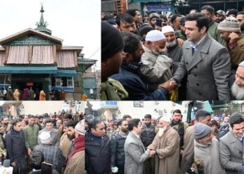 DC Kulgam reviews arrangements for Shab-e-Miraj at Ziyarat Shareef Mir Syed Hussain Simnani (RA)