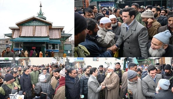 DC Kulgam reviews arrangements for Shab-e-Miraj at Ziyarat Shareef Mir Syed Hussain Simnani (RA)