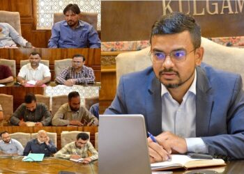 DC Kulgam reviews progress under PM Surya GharMuft Bijli Yojana