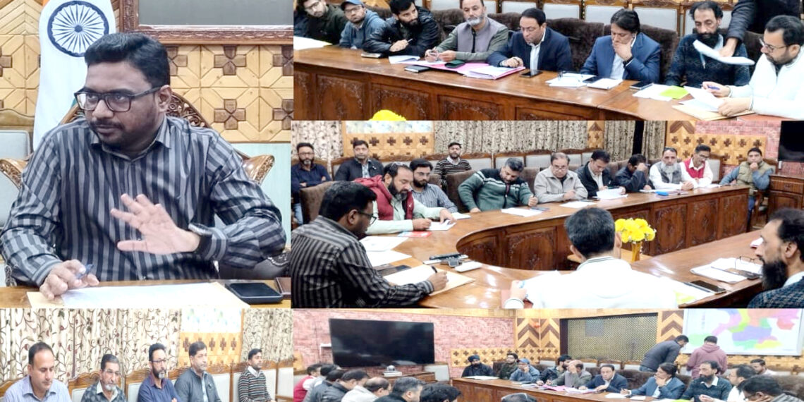 DC Kupwara chairs DRAC meeting, approves 18 cases