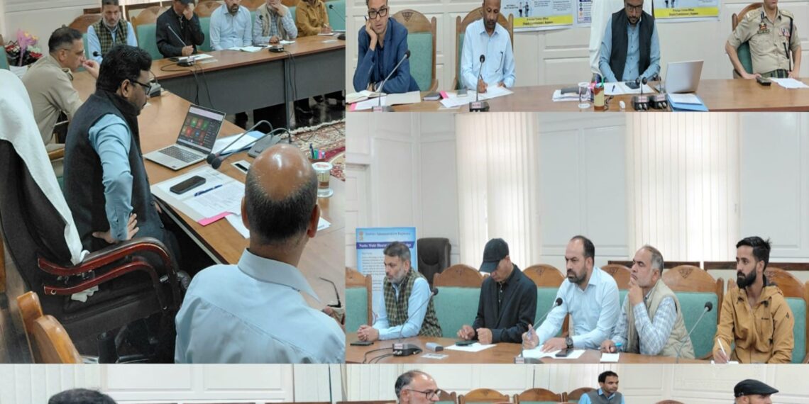 DC Kupwara chairs NCORD Committee Meeting