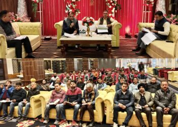 DC Kathua chairs meeting with Revenue Officers of Hiranagar Sub Division