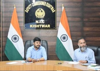 DC Kishtwar discuses Agripreneurship promotion plan with Policy Advocacy Research Centre team