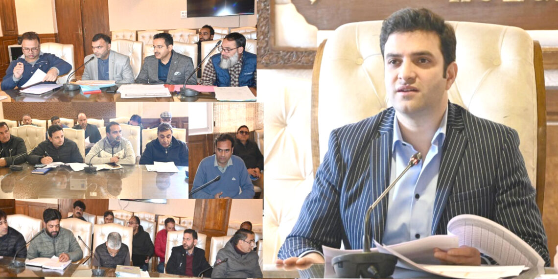 DC Kulgam Reviews Progress under District Capex Budget 2025–26, CDF