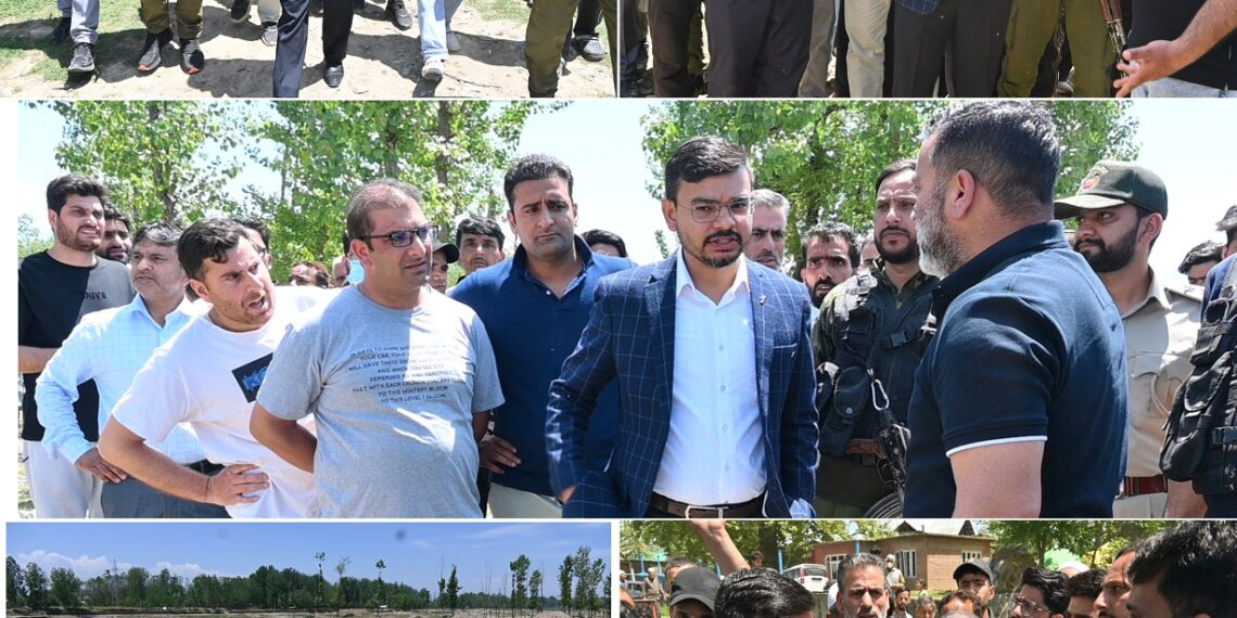 DC Kulgam inspects Mining Sites at Lassipora