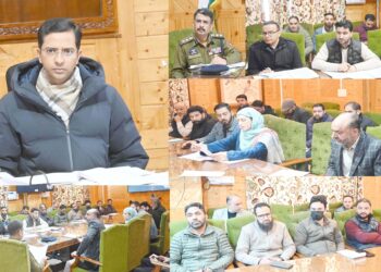 DC Shopian presides over NCORD meeting, Calls for strengthened action against drug menace