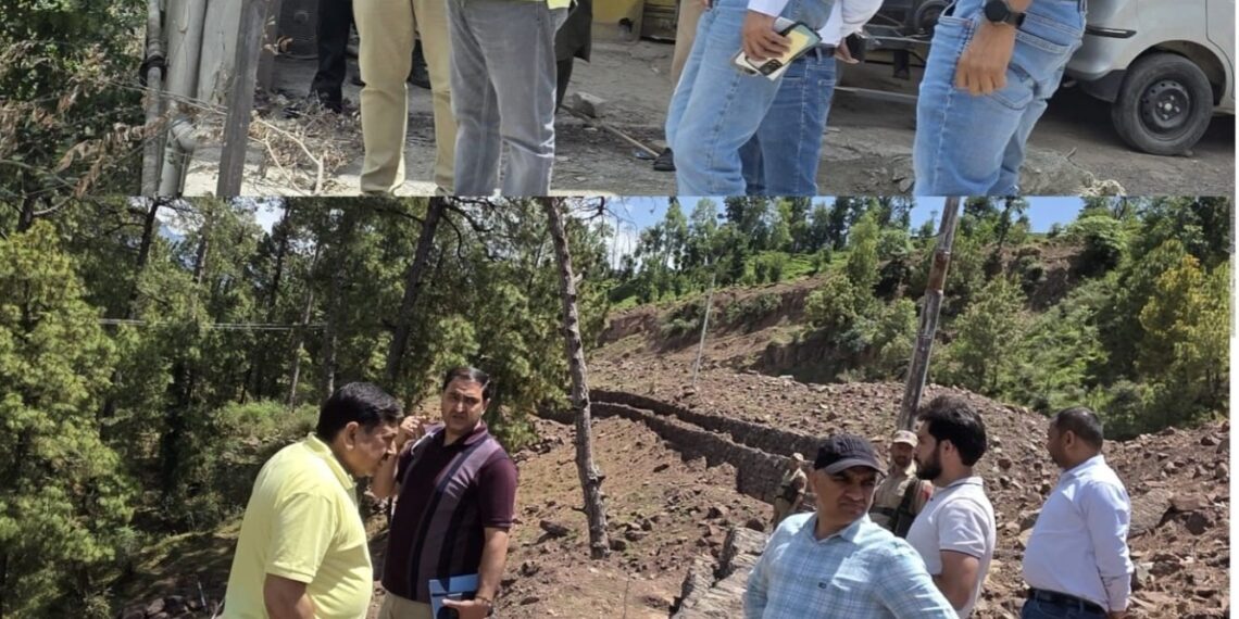 DC Poonch Inspects NH-144A, Reviews Road Connectivity, Civic Services