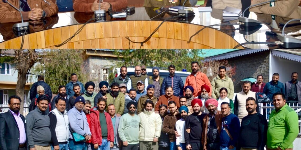 DC Poonch holds interaction with media persons, assures redressal of genuine demands