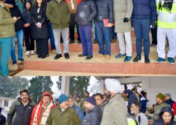 DC Poonch inspects arrangements for Republic Day function at Sports Stadium