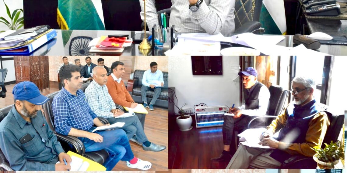 DC Poonch reviews progress of work on Eklavya Model Residential School Behra Mendhar