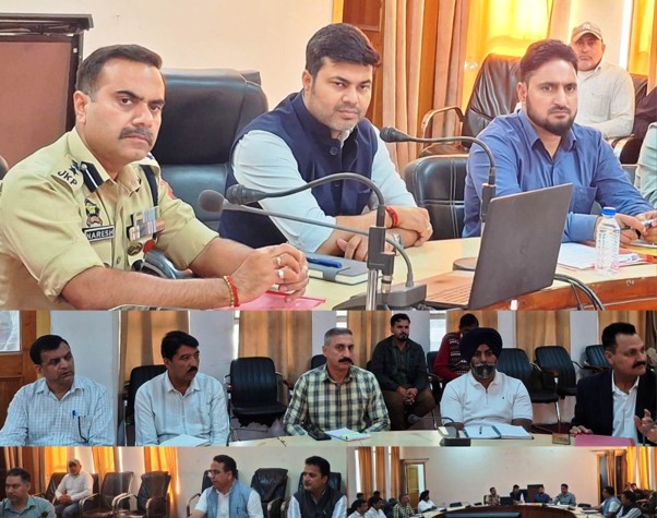 DC Rajouri inspects development projects, directs expeditious completion