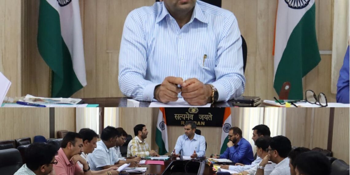 DC Ramban reviews implementation of Jal Shakti Abhiyan: Catch the Rain- 2026 & JJM