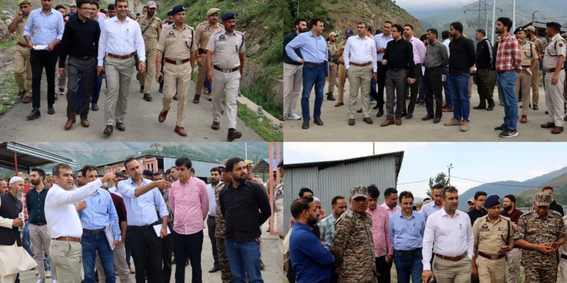 DC Ramban reviews SANJY-2026 arrangements at Lamber Banihal