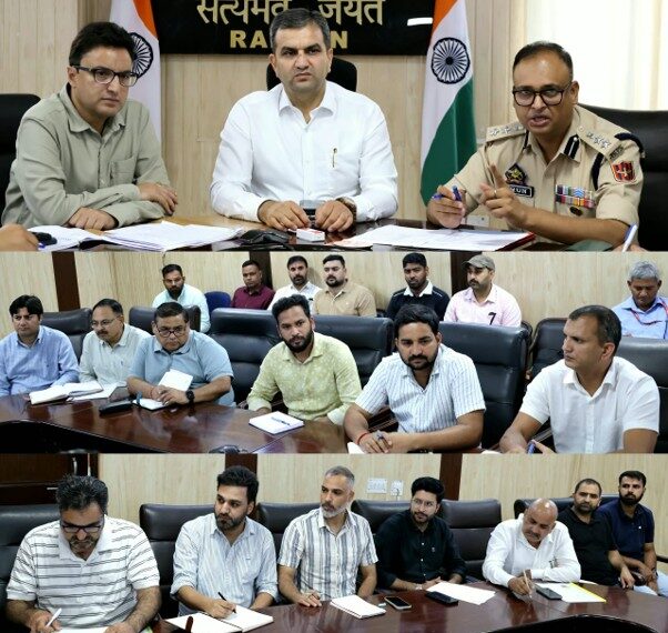 DC Ramban, SSP conduct security review of vital Installations