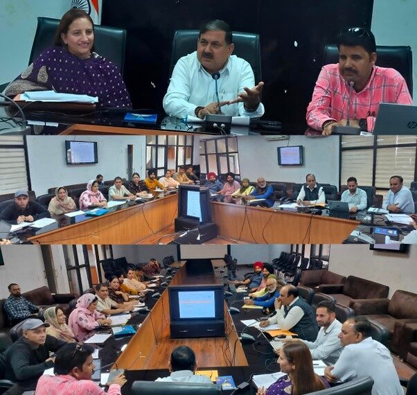 DC reviews Healthcare scenario in Poonch