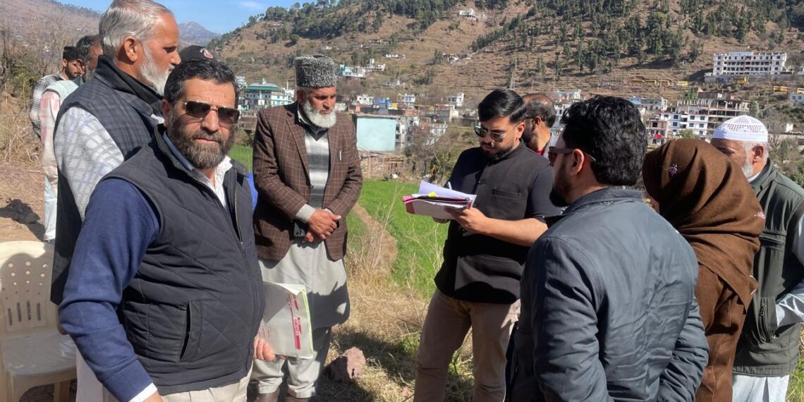 DC Rajouri reviews Jamabandi digitization, interacts with locals at border village Saroola RAJOURI,