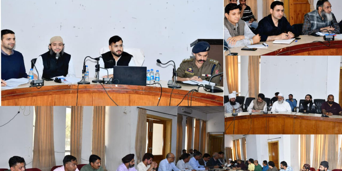 DC Rajouri reviews arrangements for Eid-ul-Fitr, Chaitra Navratri