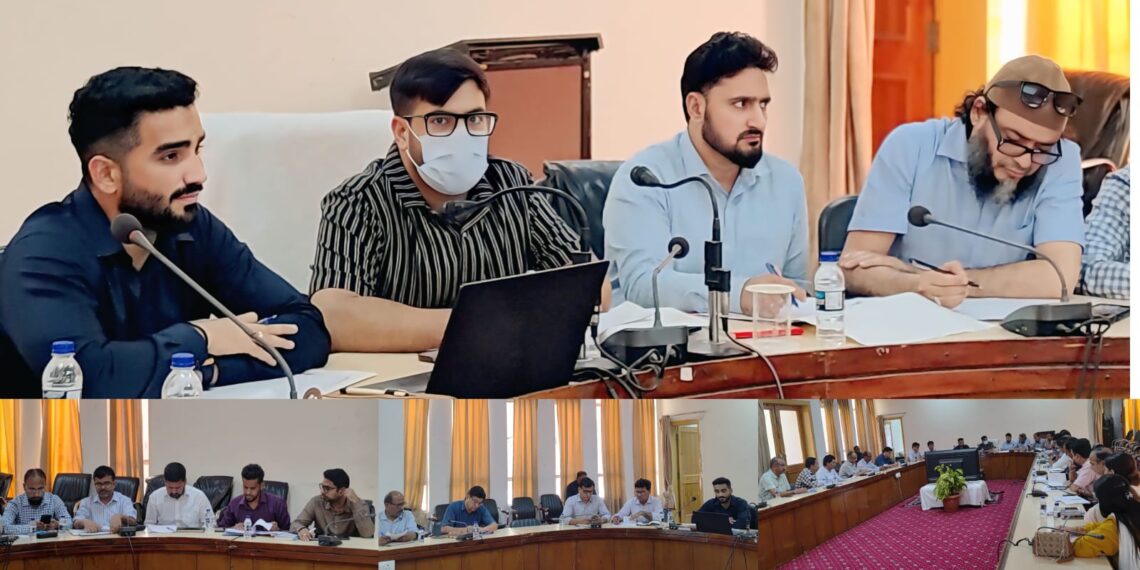DC Rajouri reviews progress of digital crop survey under AgriStack