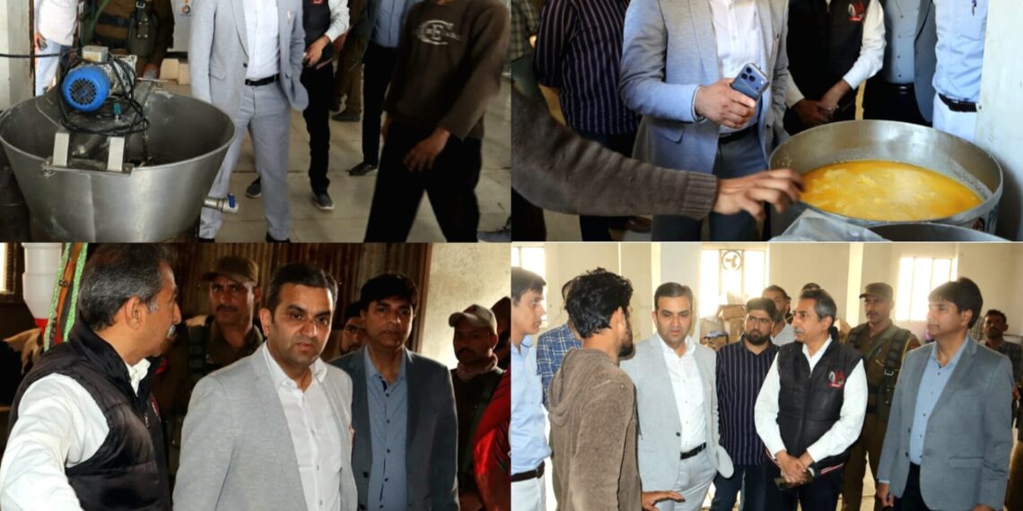 DC Ramban inspects Animal Husbandry Sector units established under HADP, IDDS