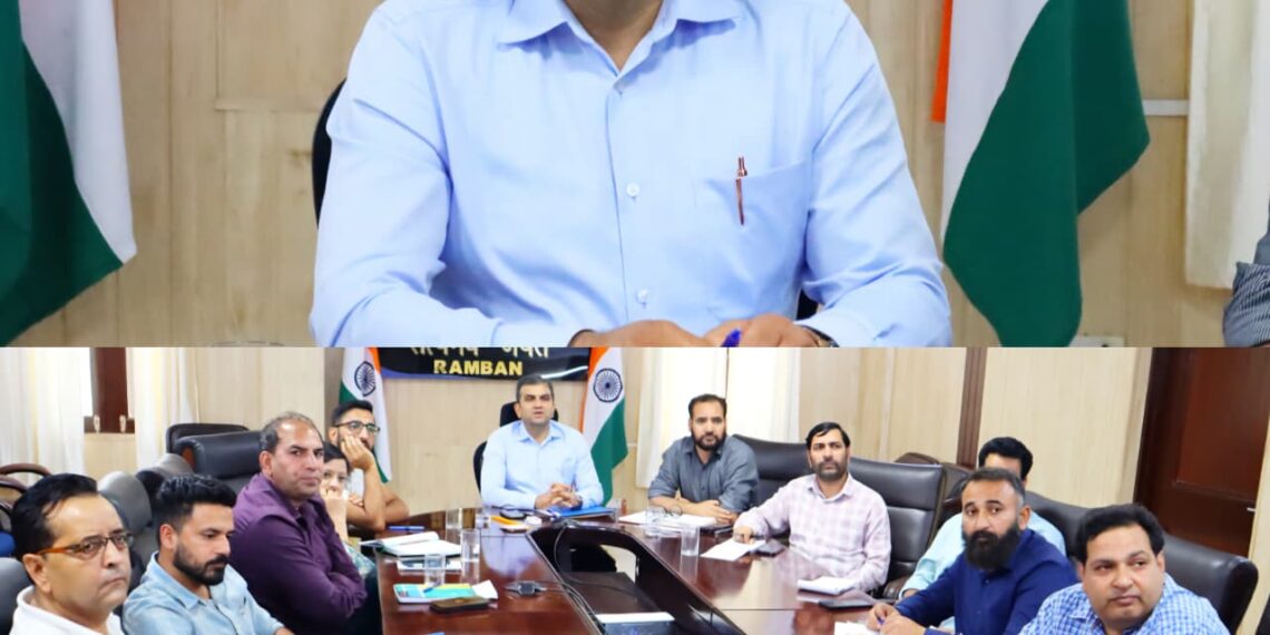 DC Ramban reviews formulation of Capex Budget – 2026–27