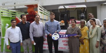 DC Reasi inaugurates Farm Machinery Bank under HADP
