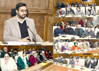 DC Srinagar assesses progress of Mission Yuva in the distt
