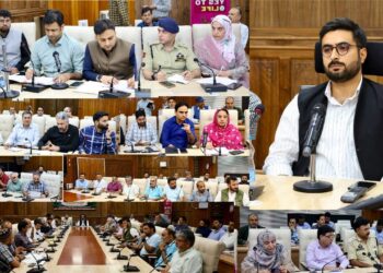DC Srinagar holds consultation with Shia Associations on Muharram arrangements, peaceful & seamless conduct of Processions