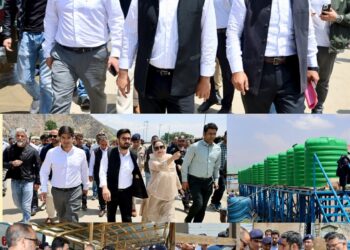 DC Srinagar, City Municipal Commr Srinagar visit Yatra Transit Camp Pantha Chowk