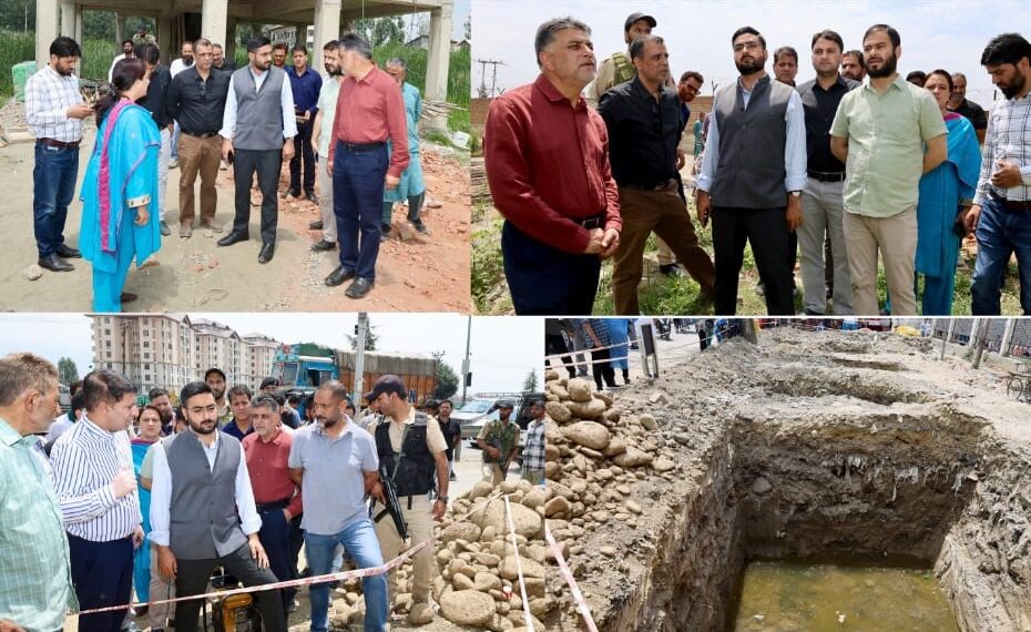 DC Srinagar inspects key ongoing dev works at Children’s Hospital Bemina
