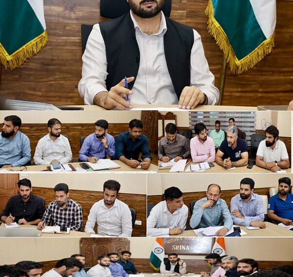 DC Srinagar reviews progress of AgriStack Farmer ID generation Program