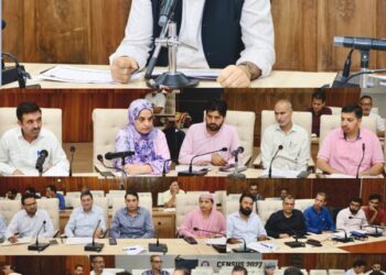 DC Srinagar reviews status of works under District Capex Budget 2026-27