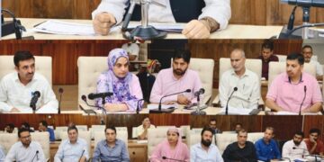 DC Srinagar reviews status of works under District Capex Budget 2026-27