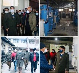 DC Srinagar visits SMHS, JLNM, CD Hospitals, Inspects functioning of OGPs