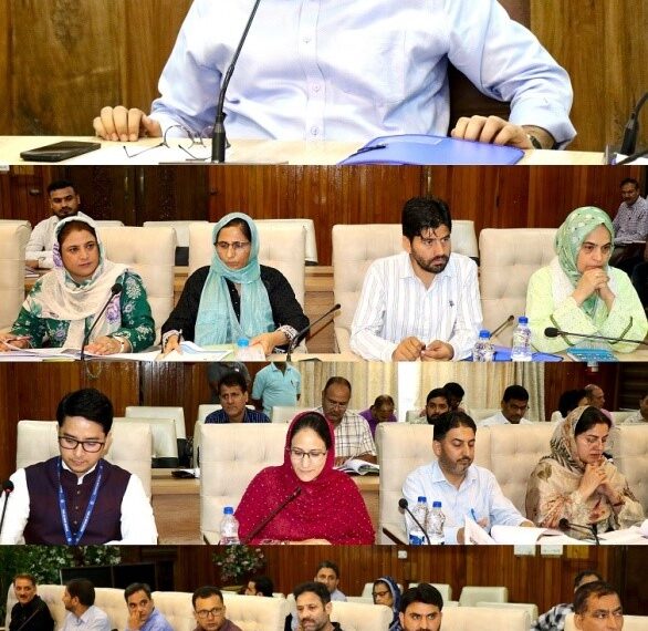DC Srinagar chairs DLRC, DCC meet, Reviews performance of Banks in implementation of Govt sponsored schemes
