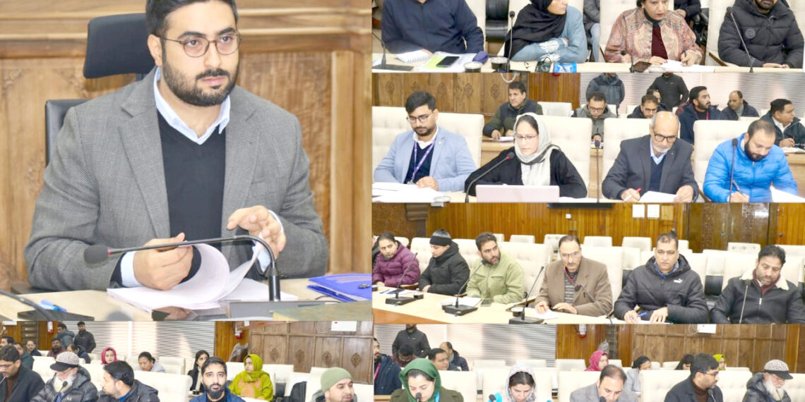 DC Srinagar reviews performance of Banks in implementation of Govt sponsored schemes