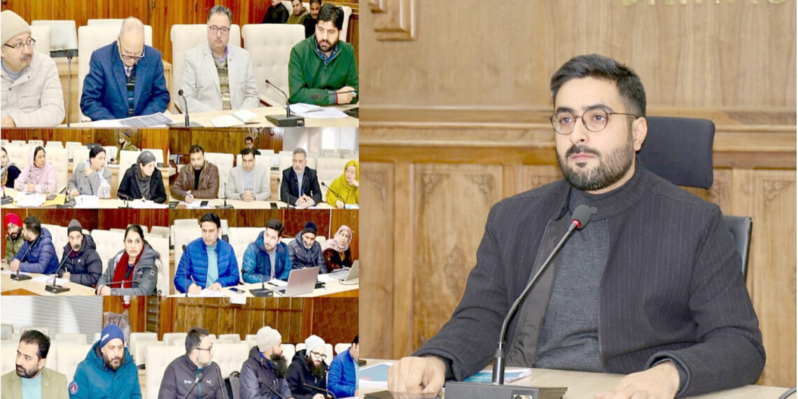DC Srinagar reviews implementation of Key Citizen-Centric Health Progs in Distt