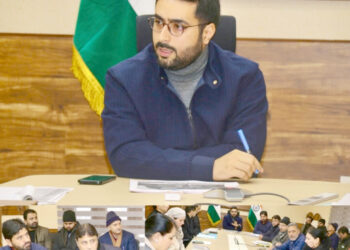 DC Srinagar reviews progress of key health sector schemes in distt