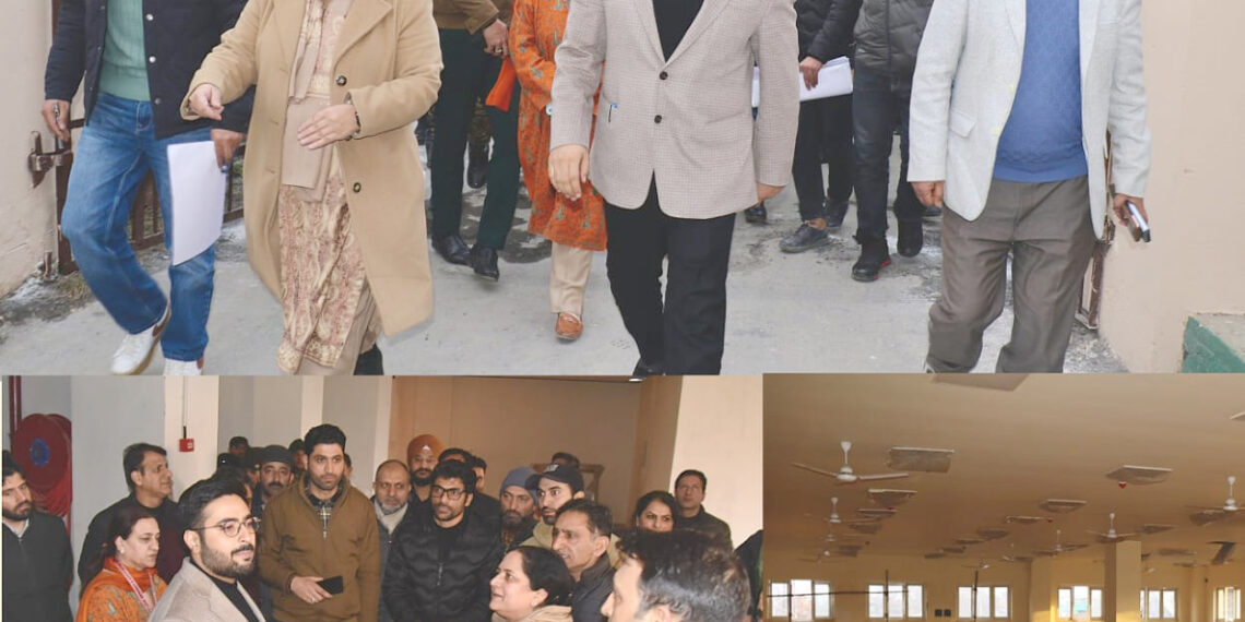 DC Srinagar, Principal GMC review infrastructure upgradation, developmental issues of GMC & Associated Hospitals