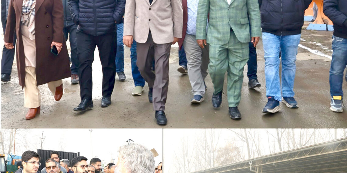 DC Srinagar, City Municipal Commr extensively inspect winter, Snow Clearance Preparedness across Srinagar