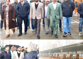 DC Srinagar, City Municipal Commr extensively inspect winter, Snow Clearance Preparedness across Srinagar