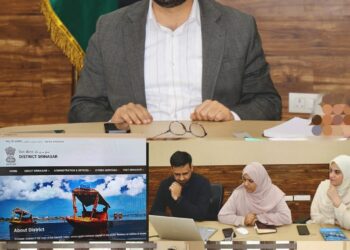 DC Srinagar launches revamped Official District Website
