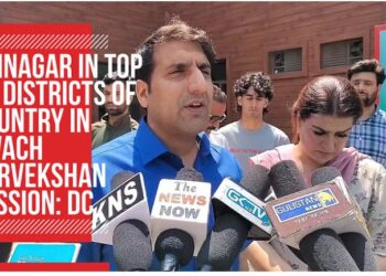 Srinagar ranks among top 10 districts in Swachh Sarvekshan Mission across country