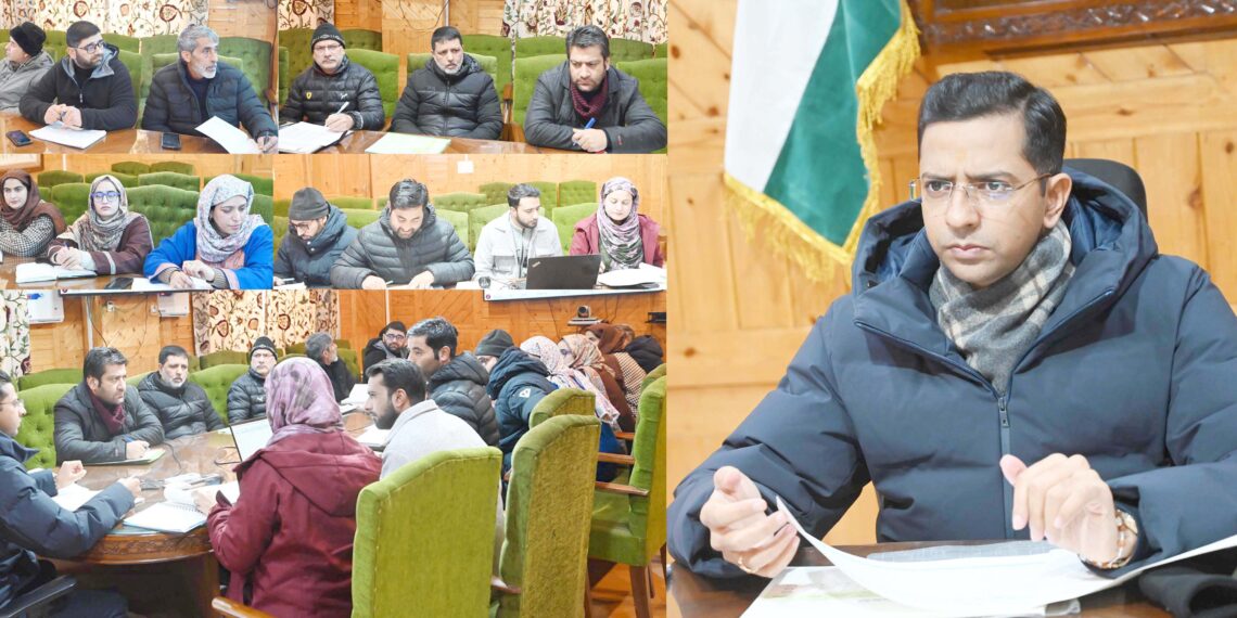 DC Shopian reviews NRLM performance in Distt