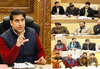 DC Srinagar Chairs NCORD meeting to review control measures against drug menace