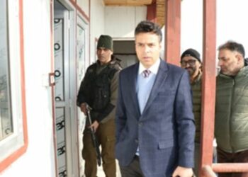 DC Srinagar inspects developmental works in Harwan Block