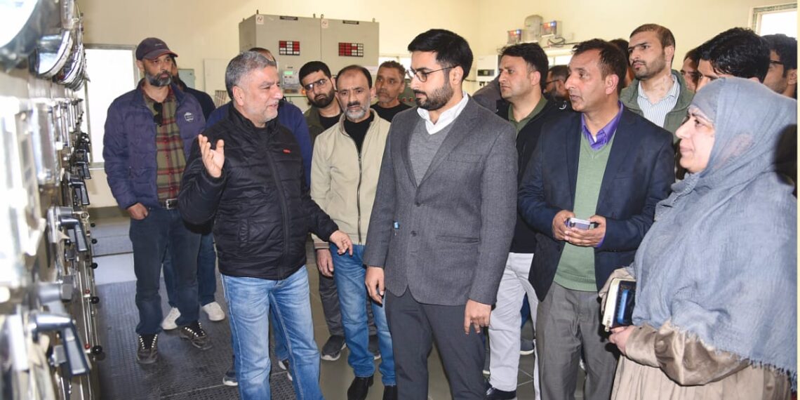 DC Srinagar, GMC Principal Inspect New 10 MVA Power Station For Uninterrupted Power Supply