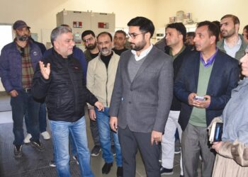 DC Srinagar, GMC Principal Inspect New 10 MVA Power Station For Uninterrupted Power Supply